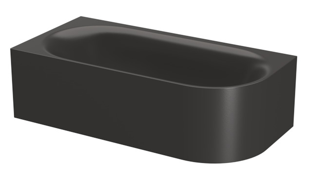 Bette Badewannen Eck Sonderform Lux Oval IV Silhouette anthr 1950x950x450/575mm 3427-401CERVS