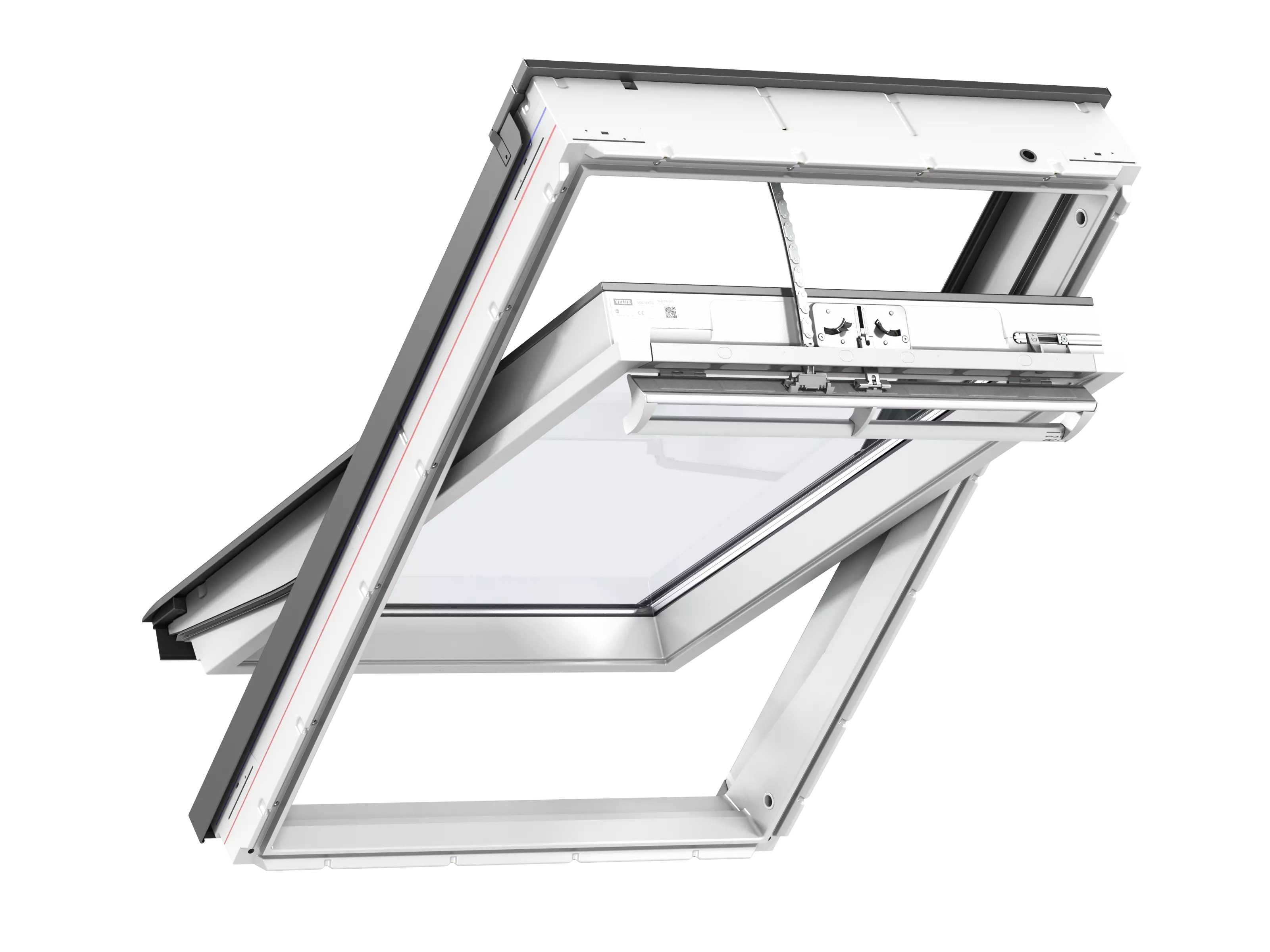 VELUX Elektrofenster Polyur. E.HitzeschAlu 114x118 GGU SK06 006921