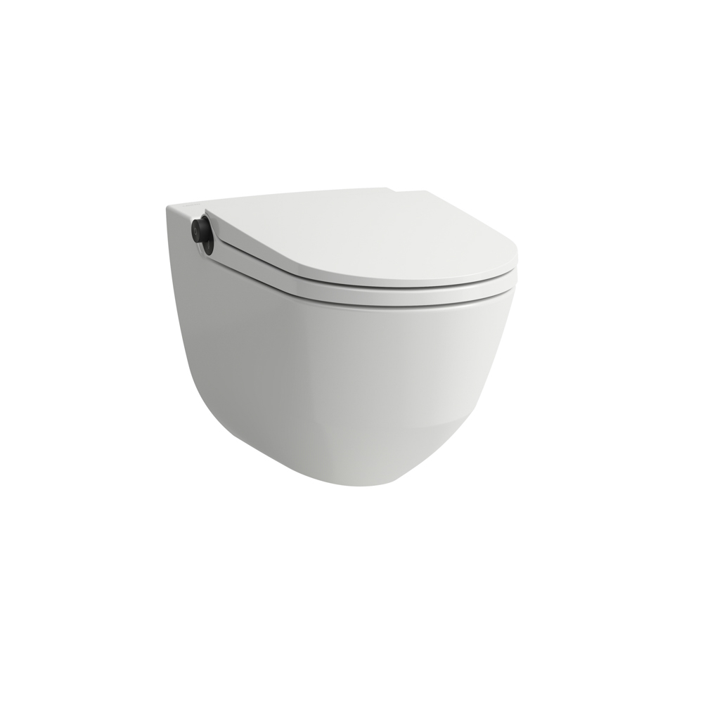 Laufen Dusch-T-WC wandh. RIVA 600x355x405 rim. LCC we m. Controller Titanschw mt H8206914040001 Laufen Dusch-T-WC wandh. RIVA 600x355x405 rim. LCC we m. Controller Titanschw mt H8206914040001