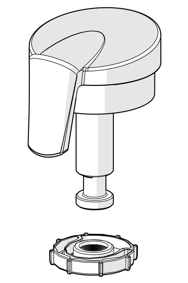 Hansa Absperrgriff HANSA 59914115 59914115 Hansa Absperrgriff HANSA 59914115 59914115