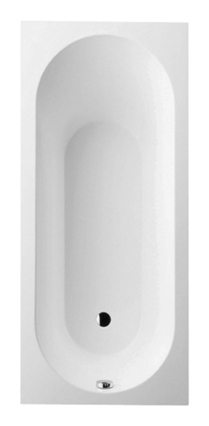 Villeroy Boch Badewanne Oberon 1700x700mm Rechteck Weiss Alpin UBQ177OBE2V-01