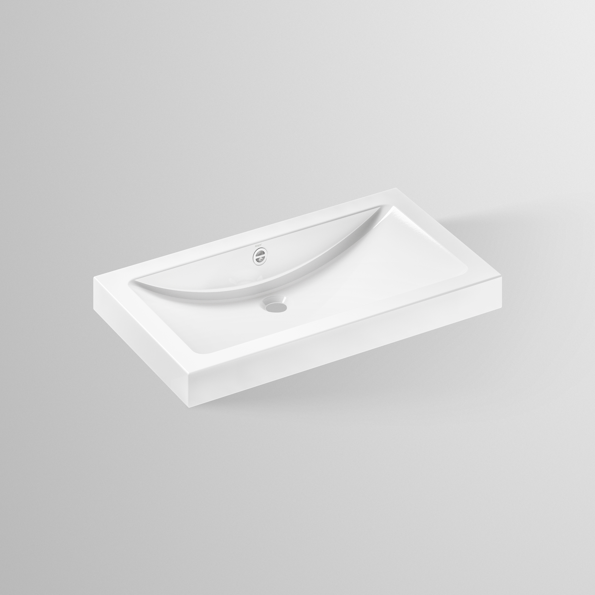 Alape Aufsatzbecken R800 3207200 Weiss 3207200000 Alape Aufsatzbecken R800 3207200 Weiss 3207200000