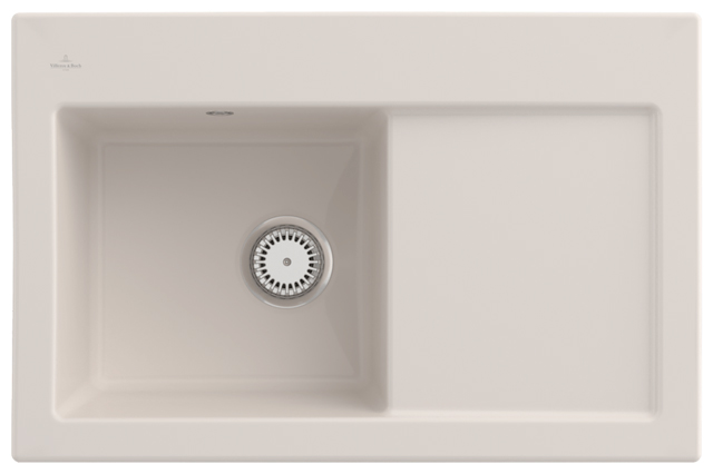 Villeroy Boch EB-SP SuBadewanneay 45 780x510mm Ablgarn. IB li aus Keramik Crema cplus 677201KR