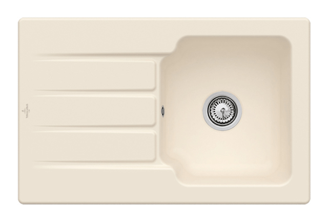 Villeroy Boch Einbauspuele Architectura 45 334000 800x510mm Rechteck Ivory CeramicPlus 334000FU Villeroy Boch Einbauspuele Architectura 45 334000 800x510mm Rechteck Ivory CeramicPlus 334000FU