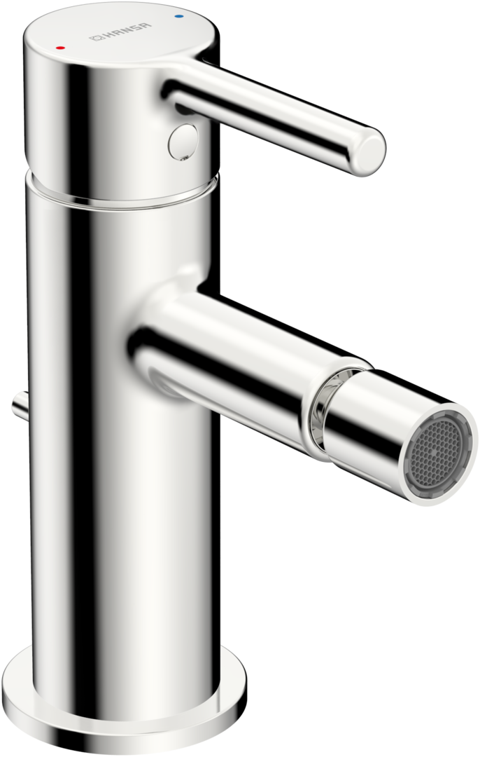 Hansa EHM Bidet-Batt. HANSAVANTIS Style 5463 Zugst.Ablgarn. Ausld. 101 mm chr 54632207