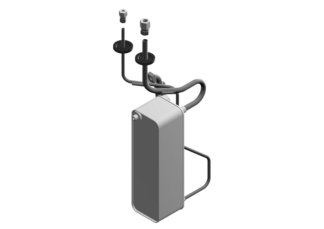 BOSCH Ersatzteil TTNR: 8738210368 Waermetauscher m. Rohrleitung BOSCH Ersatzteil TTNR: 8738210368 Waermetauscher m. Rohrleitung