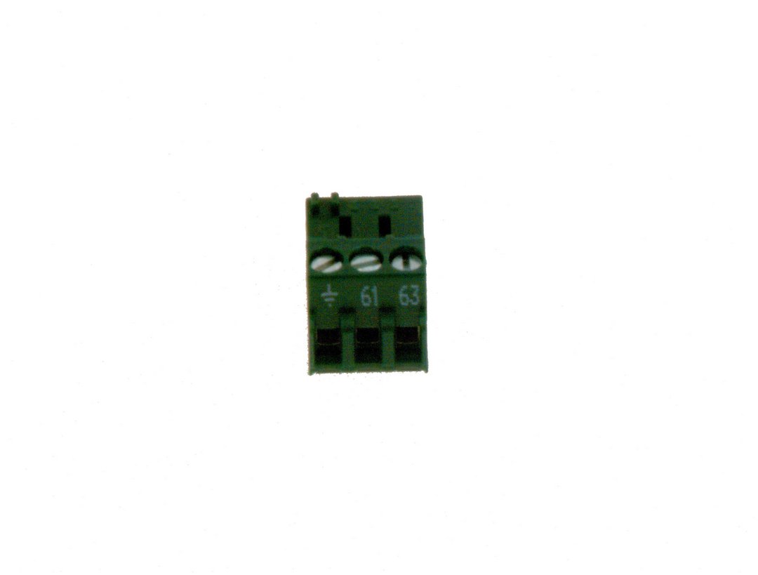 BOSCH Ersatzteil TTNR: 54912644 Anschlussklemme 3-polig gruen HP 1