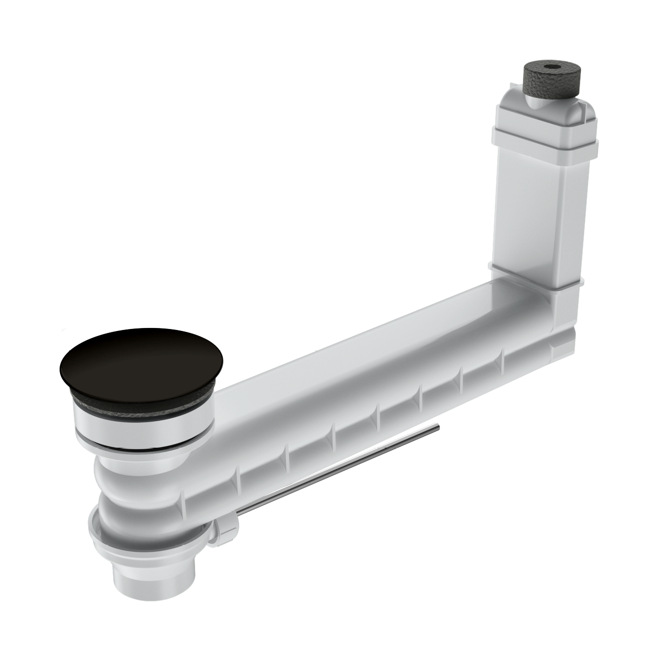 Kaldewei Ab-+ueberlaufventil CLOU Mod. 3900 f. Excenterbet.,Deckel email., rund,sm100 905300000676