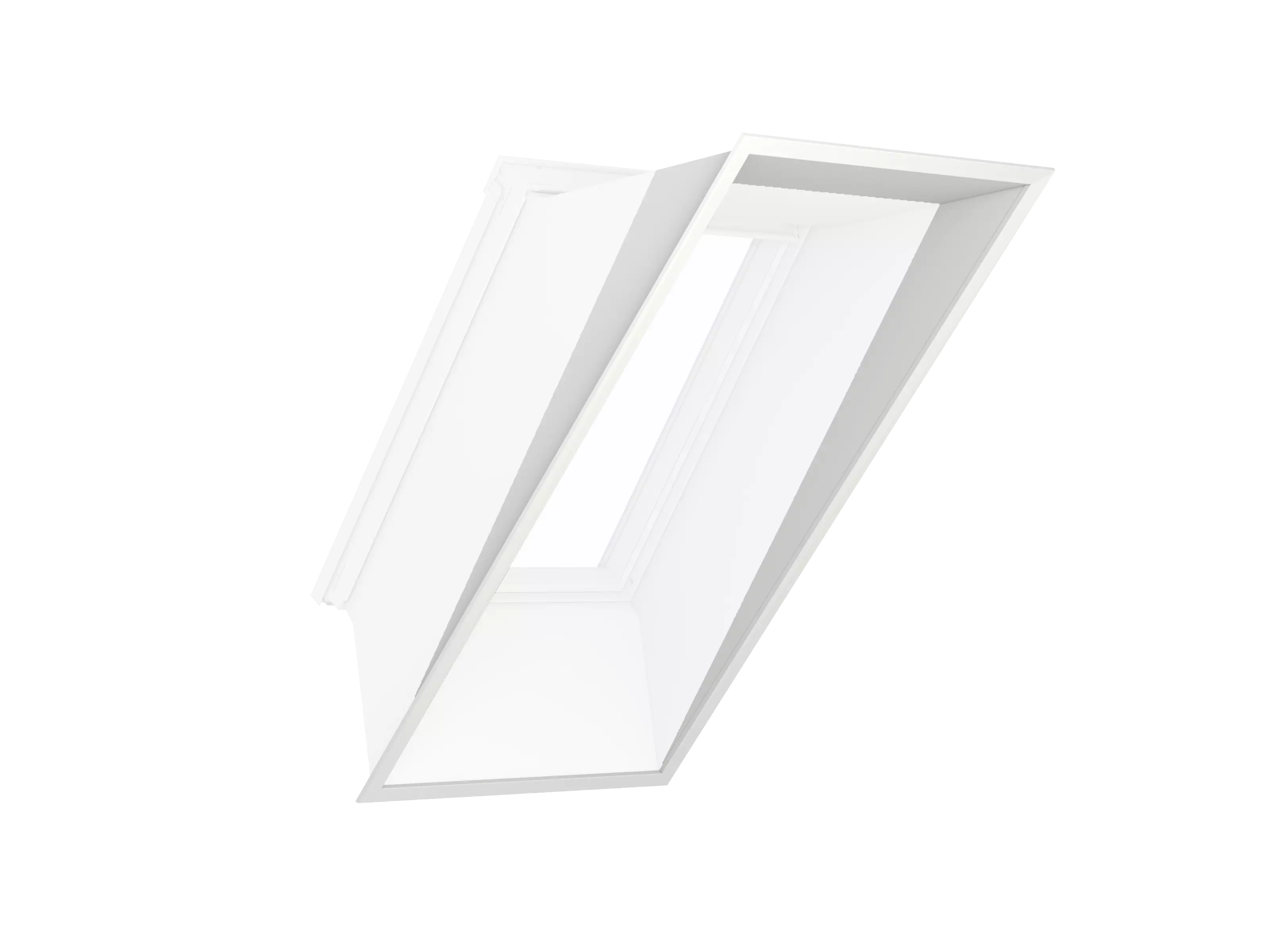 VELUX Innenfutter-Zusatz. Aufkeilr. Kunststoff, weiss, inkl. BBX LAI FK00 2000