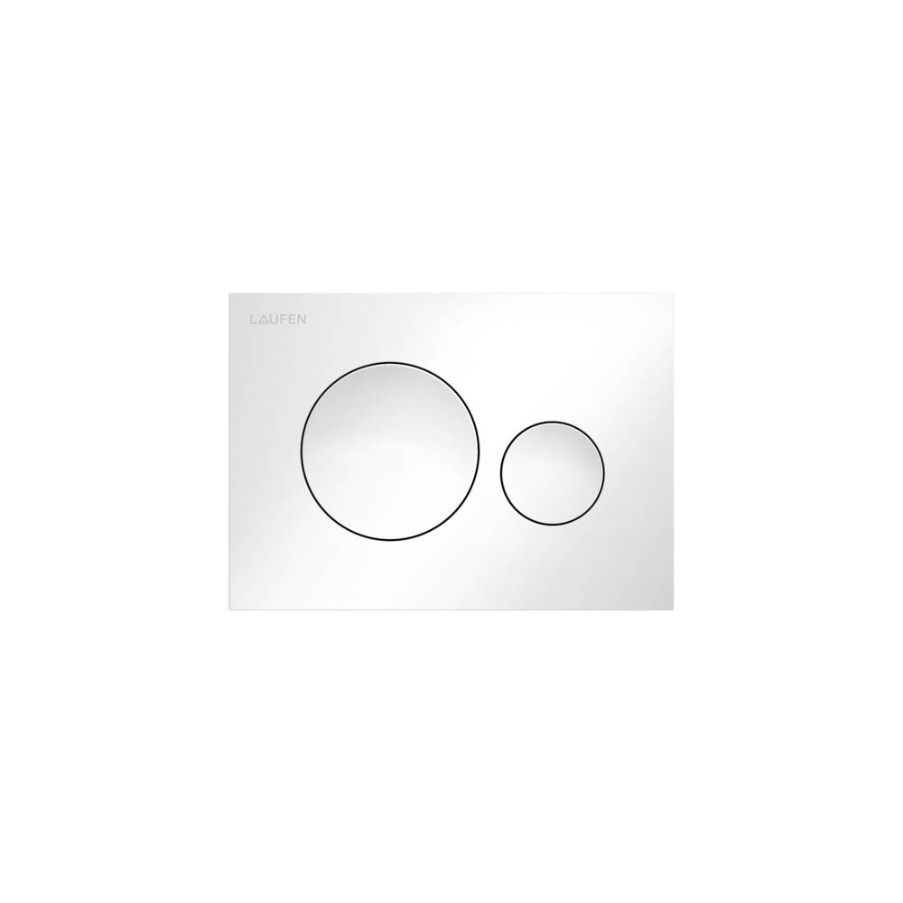 Laufen Betaetigungsp. MOON INEO 203x145x6 aus Kunsstoff, PVD Gold glaenzend H9001140010001