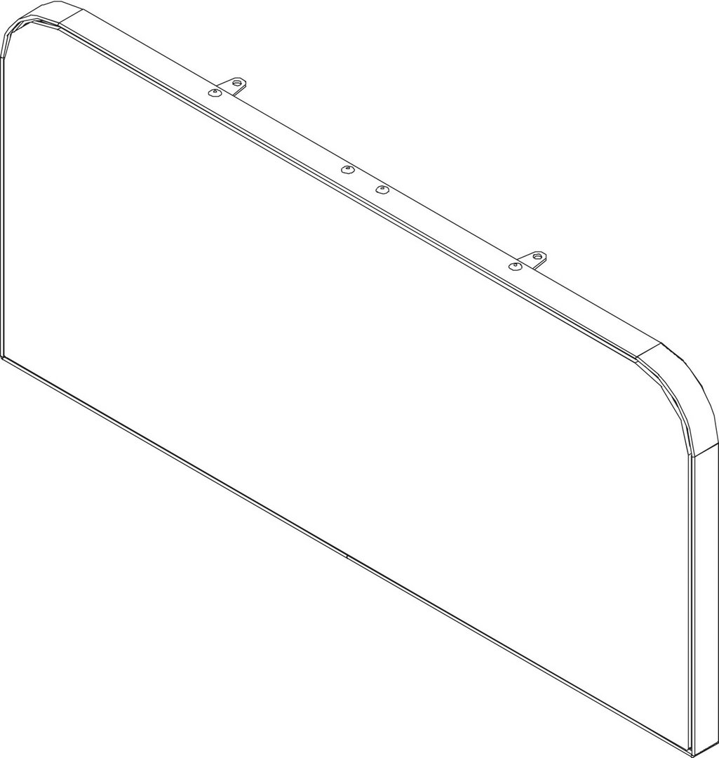BOSCH Ersatzteil TTNR: 8738209474 Vorderwand Bo oben weiss (Glass) BOSCH Ersatzteil TTNR: 8738209474 Vorderwand Bo oben weiss (Glass)