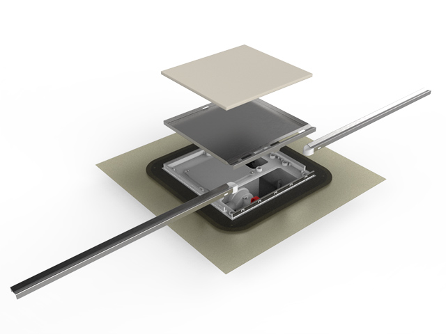 Jung Pumpen BODENABLAUFPUMPE PLANCOFIX LINE JP50177