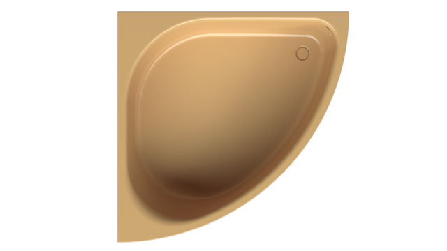 Bette Badewannen Eck Arco Curry 1400x1400x450/50mm 6035-040 Bette Badewannen Eck Arco Curry 1400x1400x450/50mm 6035-040