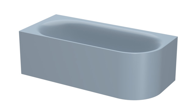 Bette Badewannen Eck Sonderform Lux Oval IV Silh Blue Satin 1750x800x450/575mm 3425-418CERVS Bette Badewannen Eck Sonderform Lux Oval IV Silh Blue Satin 1750x800x450/575mm 3425-418CERVS