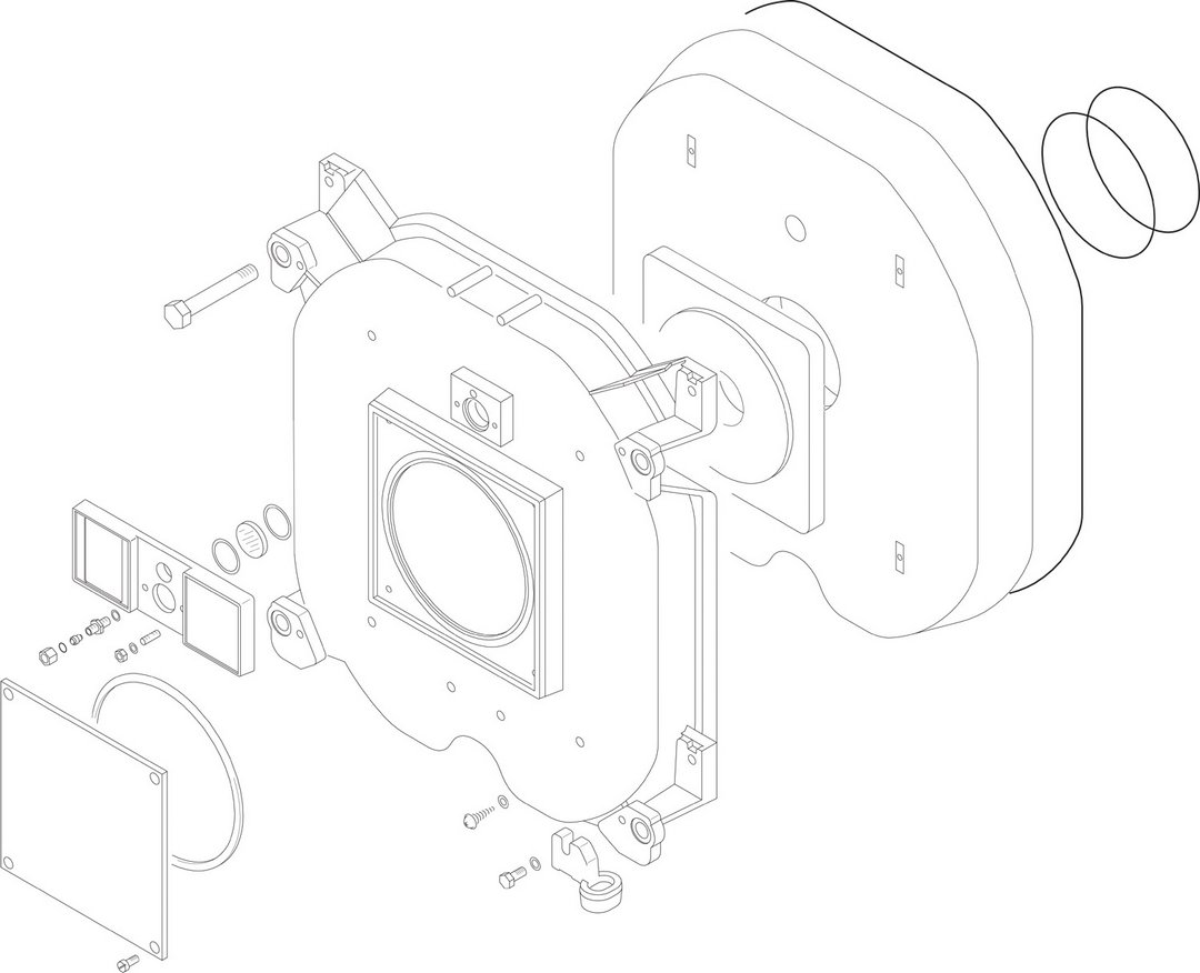 BOSCH Ersatzteil TTNR: 63015444 Brennertuer GE515 everp