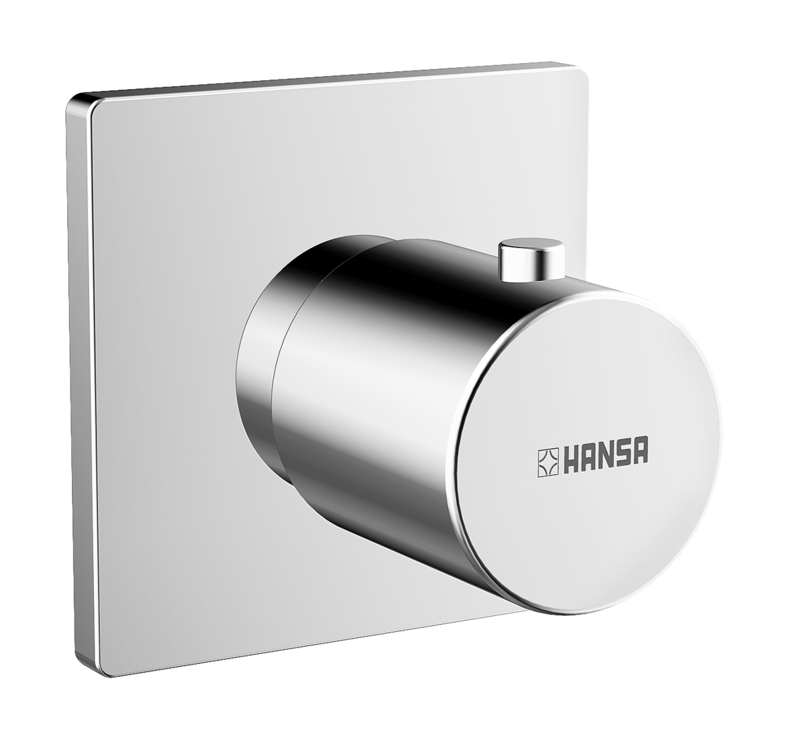 Hansa FM-Set HANSA 0228 Ros. eckig chr 02289172 Hansa FM-Set HANSA 0228 Ros. eckig chr 02289172