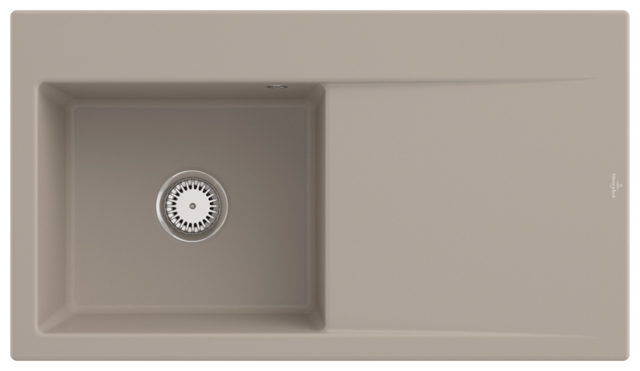 Villeroy Boch Einbauspuele SuBadewanneay Style 50 335201 900x510mm Rechteck Almond CeramicPlus 335201AM