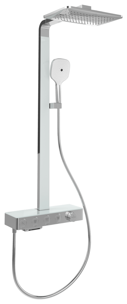 Villeroy Boch Duschsystem Infinity Showers 413x561x1055mm Eckig Chrom TVS11000500061 Villeroy Boch Duschsystem Infinity Showers 413x561x1055mm Eckig Chrom TVS11000500061