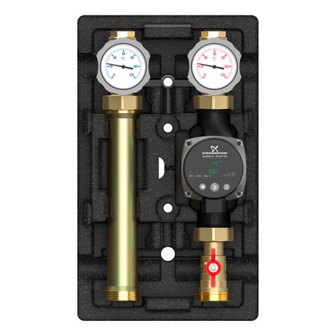 Flamco Pumpengruppe UK 1 1/4", Grundfos Alpha2 32-60 M66812.30
