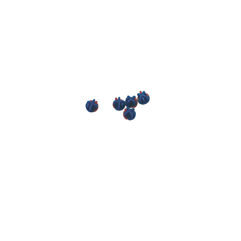 KLUDI Ersatzteil Markierungsstopfen Rot-Blau 93092100-00