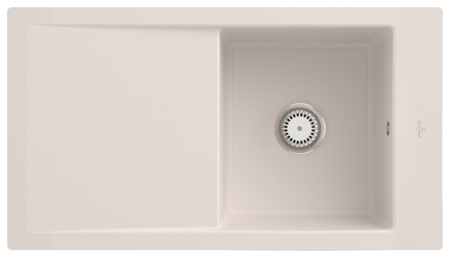 Villeroy Boch flaechenbuendige Spuele Timeline 50 flat 33071F 865x475mm re-eckig Crema cplus 33071FKR Villeroy Boch flaechenbuendige Spuele Timeline 50 flat 33071F 865x475mm re-eckig Crema cplus 33071FKR