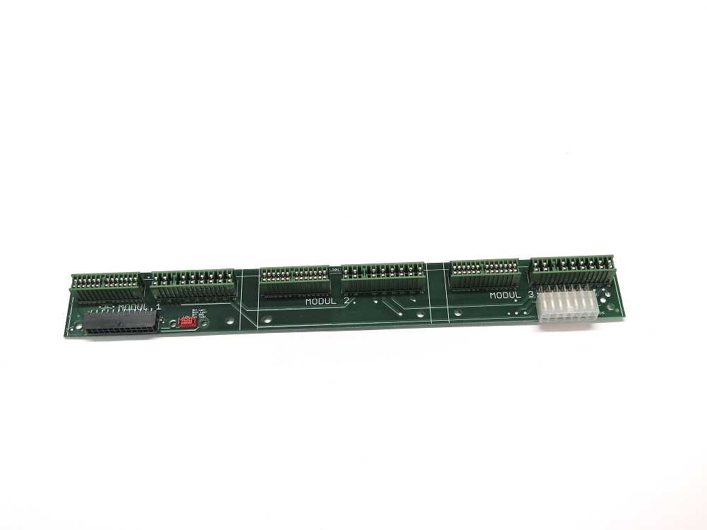 WINDHAGER Platine MES komplett vertikal Platine MES komplett geloetet 3-fach vert 050996