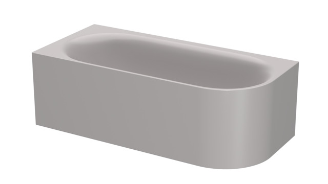 Bette Badewannen Eck Sonderform Lux Oval IV Silhouette Dust 1750x800x450/575mm 3425-413CERVS Bette Badewannen Eck Sonderform Lux Oval IV Silhouette Dust 1750x800x450/575mm 3425-413CERVS