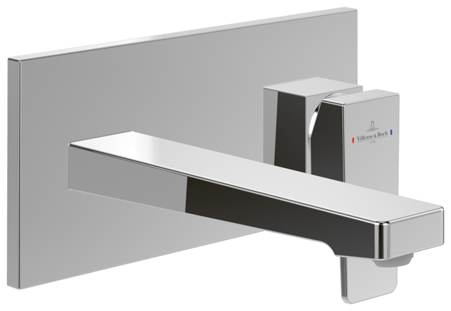 Villeroy Boch Einhebel-Waschtisch-Armatur Architectura Square 230x224x110mm Eckig Chrom TVW12500300061 Villeroy Boch Einhebel-Waschtisch-Armatur Architectura Square 230x224x110mm Eckig Chrom TVW12500300061