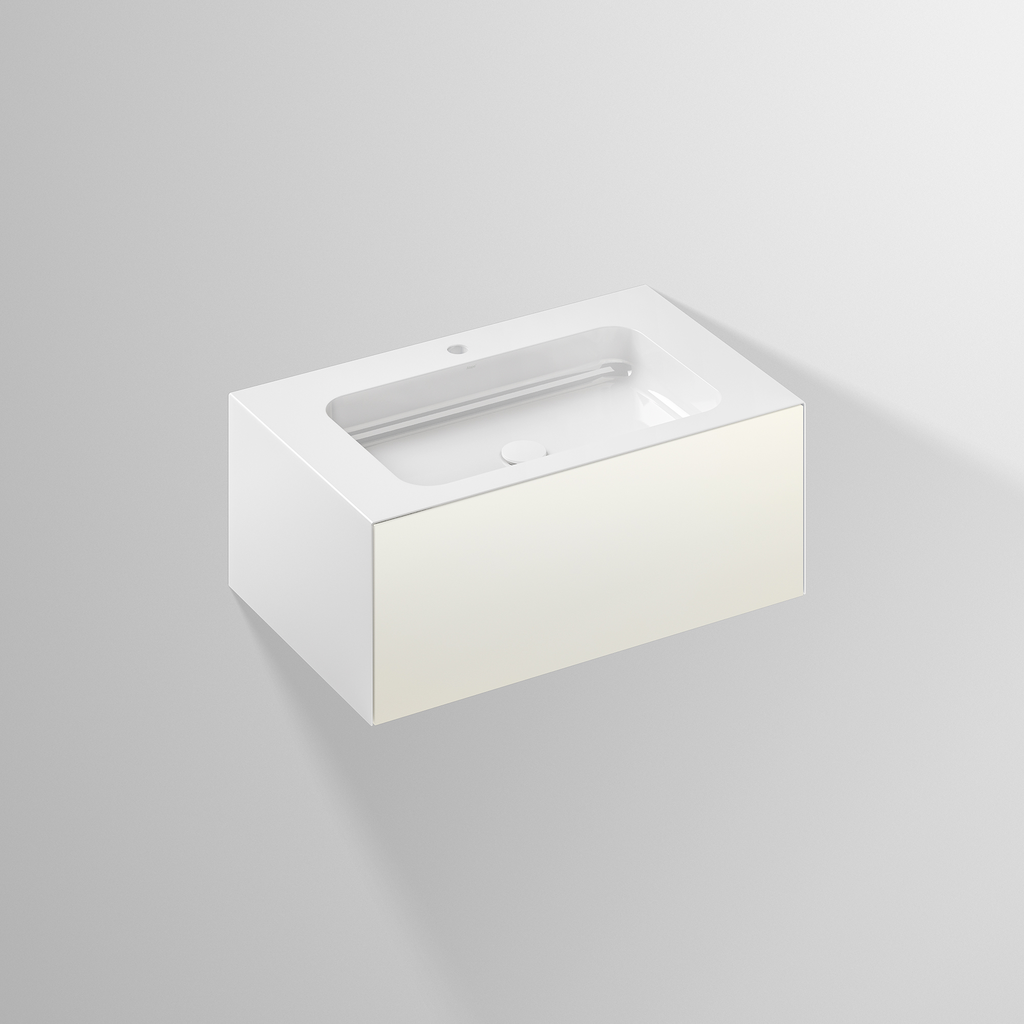 Alape Waschplatz Folio1 5155814 Lack seidenmatt Weiss 5155814000 Alape Waschplatz Folio1 5155814 Lack seidenmatt Weiss 5155814000