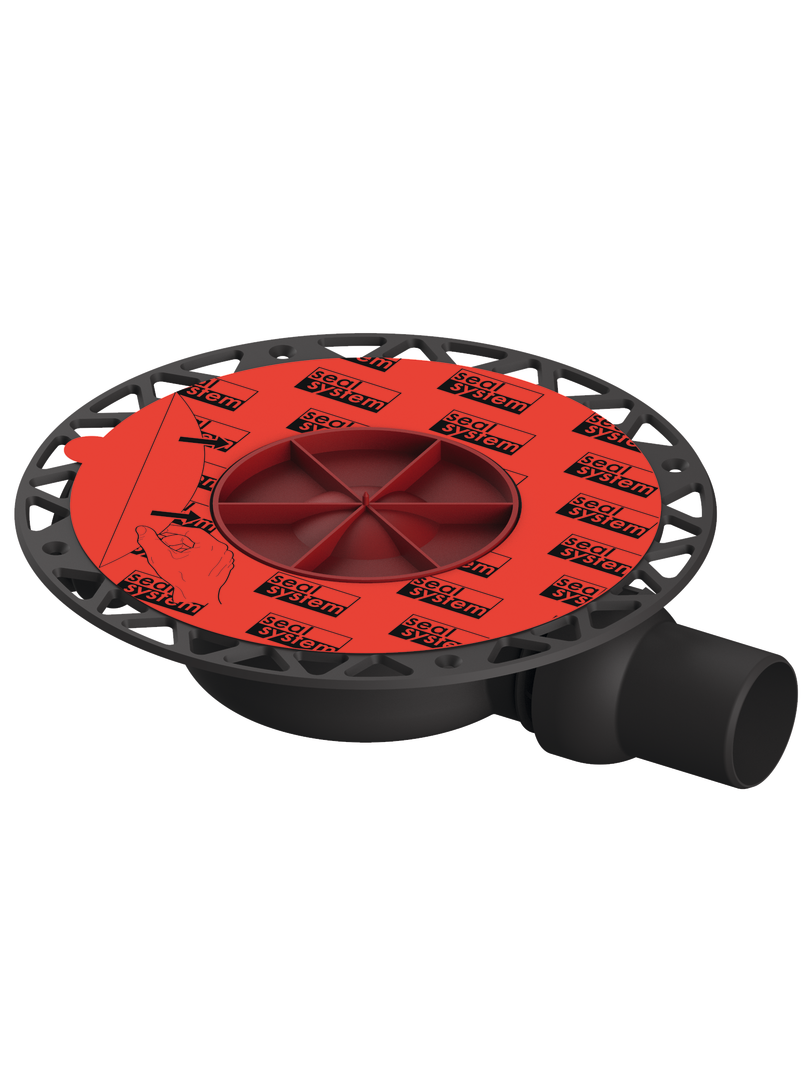 TECEdrainpoint S Ablauf DN 50 superflach mit Seal System Univ.fl. 3601400
