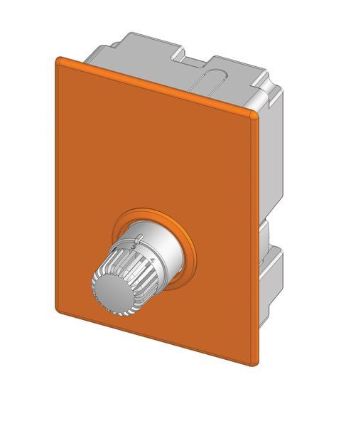 Flamco Abdeckung f. Regelbox m. Kopf aussen Kunststoff weiss F11860 Flamco Abdeckung f. Regelbox m. Kopf aussen Kunststoff weiss F11860