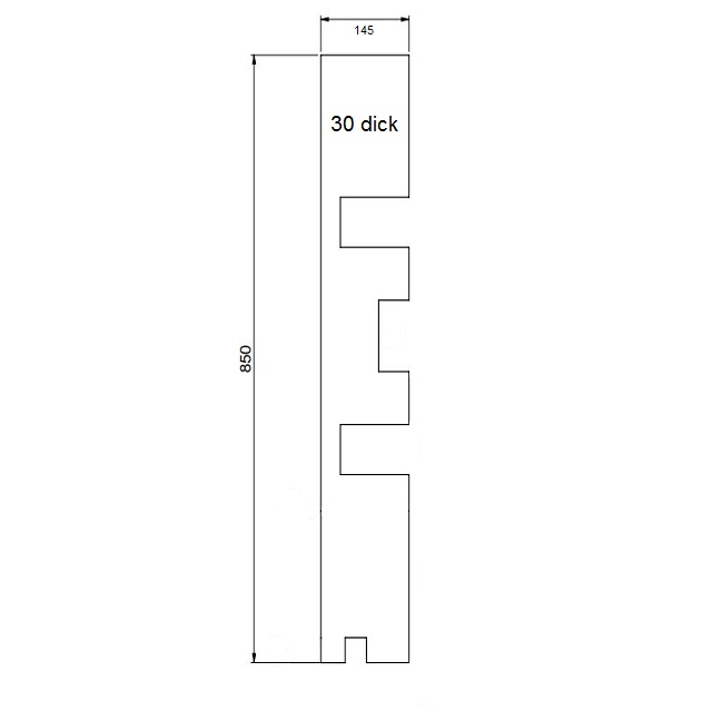 WINDHAGER Isolierung rechts innen PW72-1 Isolierung rechts innen PW72-103 053840