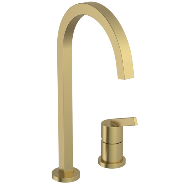 Ideal Standard 2-Loch-Kuechenarmatur Gusto Ausld.204mm eckiger Auslauf Brushed Gold BD423A2 Ideal Standard 2-Loch-Kuechenarmatur Gusto Ausld.204mm eckiger Auslauf Brushed Gold BD423A2