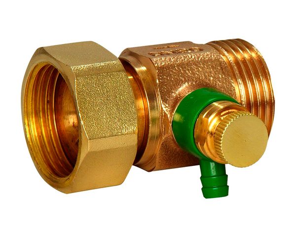 Flamco Rotguss-RueckFlamcoussverhinderer DN 20 Entleerung, ueM G 1 x G 1 AG M1204570 Flamco Rotguss-RueckFlamcoussverhinderer DN 20 Entleerung, ueM G 1 x G 1 AG M1204570