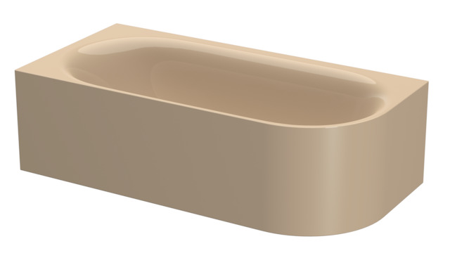 Bette Badewannen Eck Sonderform Lux Oval IV Silh Bah. beige 1950x950x450/575mm 3427-003CERVS