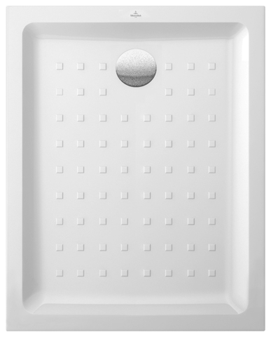 Villeroy Boch Duschwanne O.novo 1000x800x60mm Rechteck Weiss Alpin 60618001