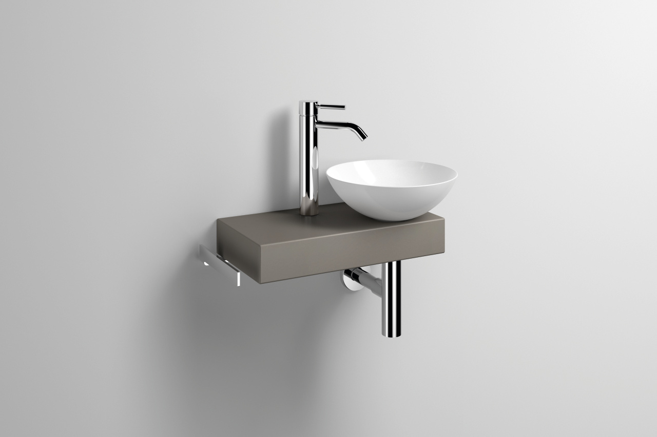 Alape SET.WP.PN2, Meta 0613002 Gravel Matt 0613002084