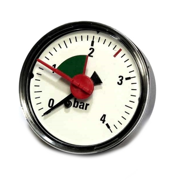 WINDHAGER MANOMETER D50MM TYP101 Manometer Typ101 ?50mm GA 0-4/2,5 bar 001066