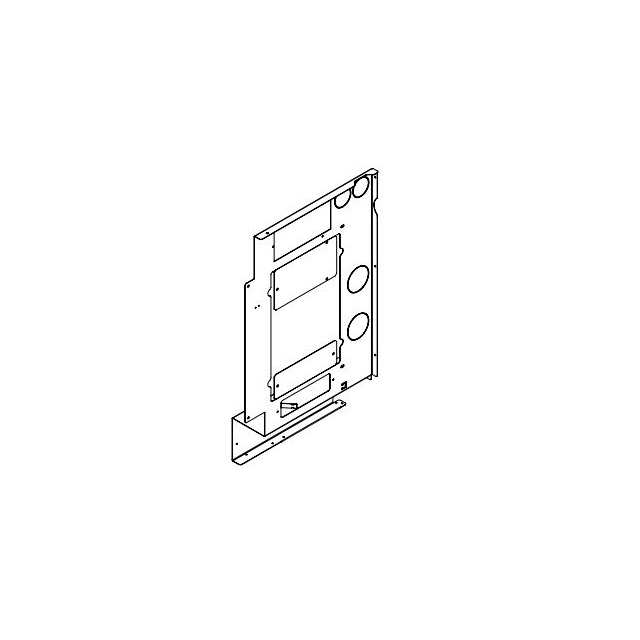WINDHAGER Haltekonsole Schaltfeld hi BW2 Haltekonsole Schaltfeld hinten BW2P 10-2 055135