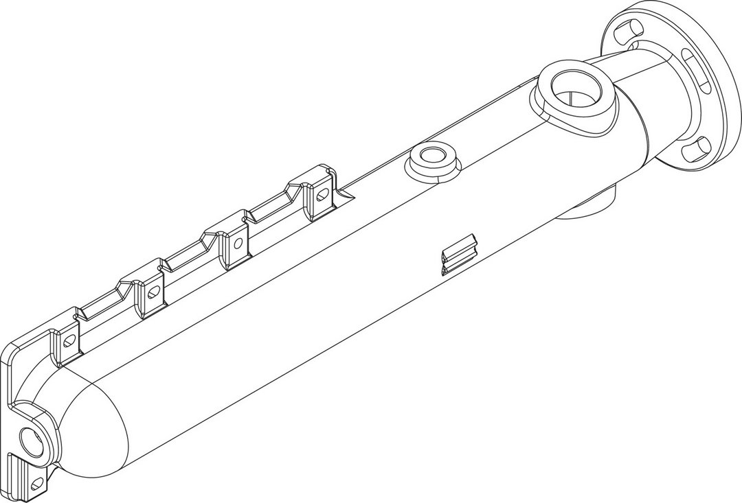 BOSCH Ersatzteil TTNR: 8738804663 Vor- / Ruecklaufrohr CLA-1 4Gld everp BOSCH Ersatzteil TTNR: 8738804663 Vor- / Ruecklaufrohr CLA-1 4Gld everp