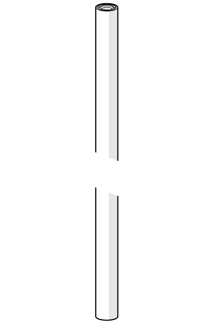 Hansa Brausearm ohne Kopfbrause HANSA 59913858 chr 59913858