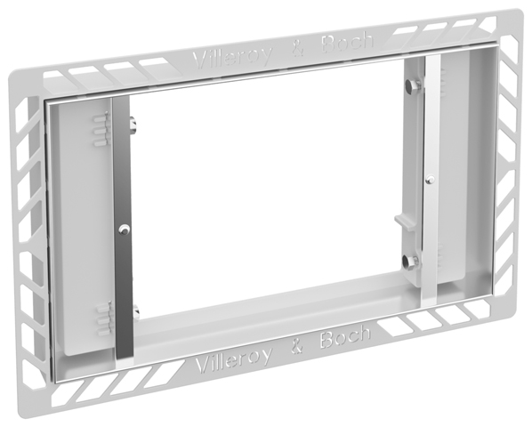 Villeroy Boch Einbauset flaechenbuendig ViConnect 300x190x30mm Edelstahl 922159LC