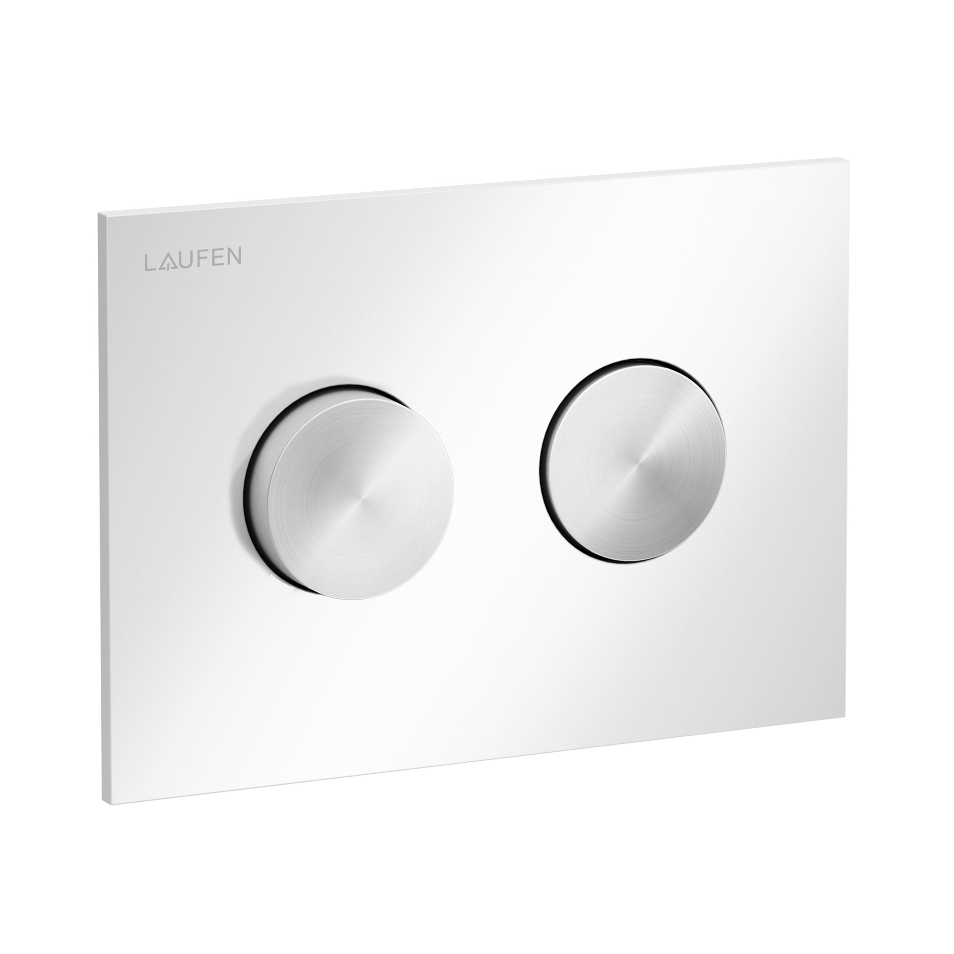Laufen Betaetigungsplatte GROOVE INEO mit Dual-Flush we glzd/Tasten Edst. gebuer H9001171940001