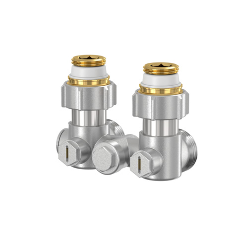 Flamco Einrohr-Hahnblock EXCL. Eck E1/50 G3/4i x G3/4a MS vern. m. Nippel F10003 Flamco Einrohr-Hahnblock EXCL. Eck E1/50 G3/4i x G3/4a MS vern. m. Nippel F10003