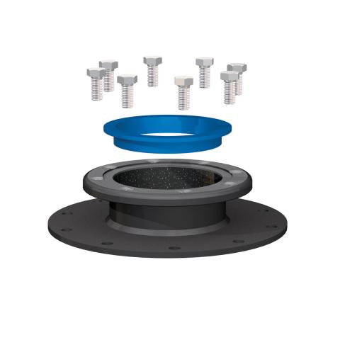 Flamco ReduzierFlamcoansch Flamcoextherm DN 205/110 Zweischichtemaill., Dicht., Schr. M12 18920