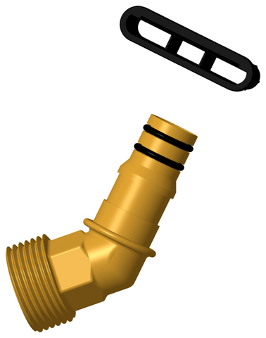 Villeroy Boch Wasserzulauf Zubehoer CON0141 150x220x65mm UPCON0141