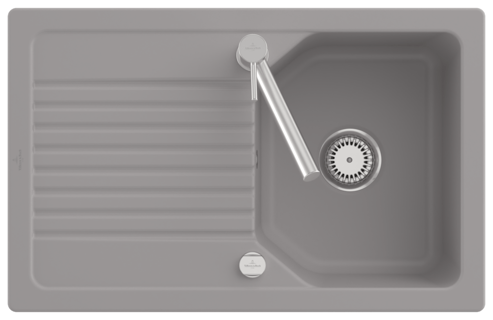 Villeroy Boch flaechenbuendige Spuele Linara 45 Flat 33842F 780x490mm re-eckig Fossil cplus 33842FKD Villeroy Boch flaechenbuendige Spuele Linara 45 Flat 33842F 780x490mm re-eckig Fossil cplus 33842FKD