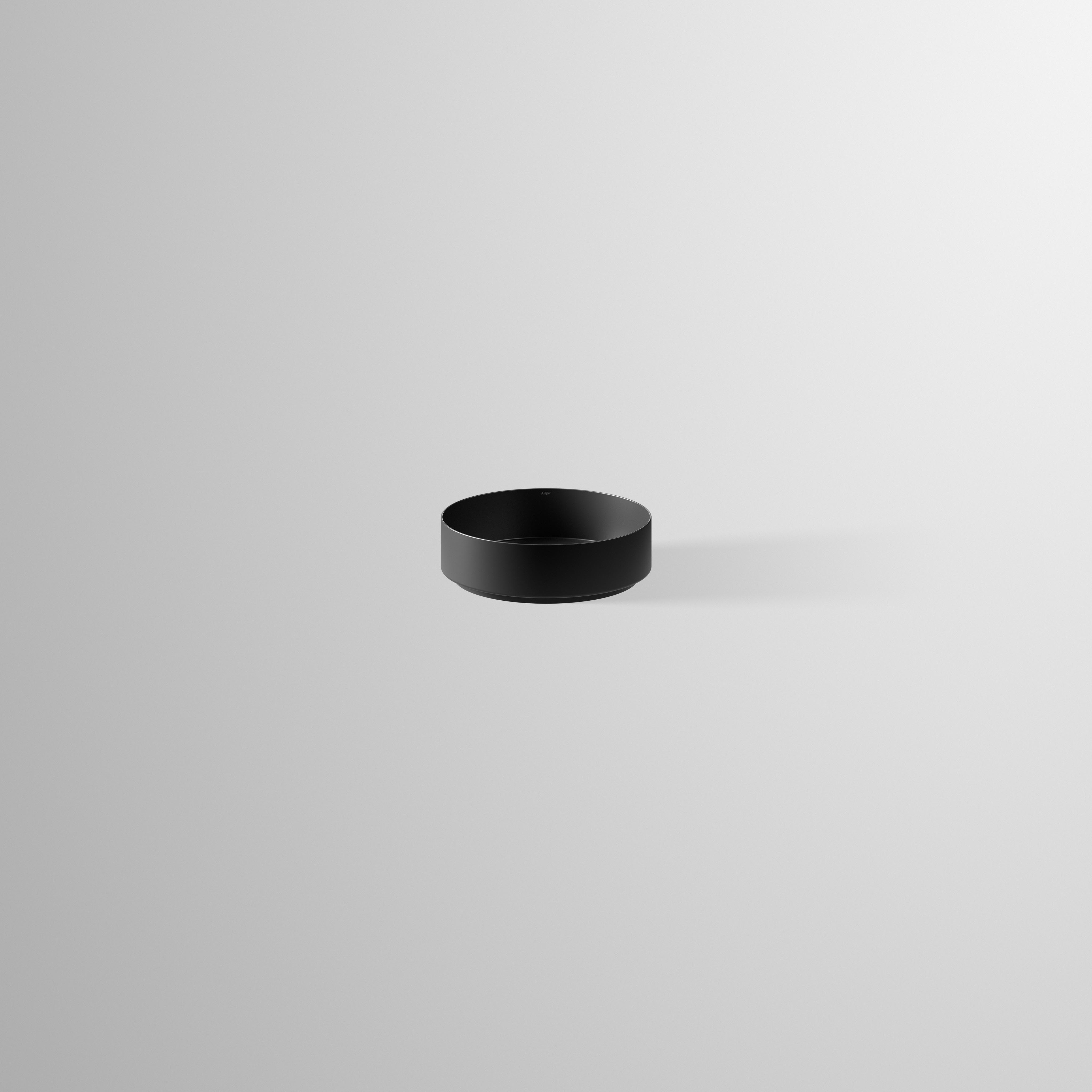 Alape Aufsatzbecken kreisfoermig 6004502 Edition Arkta Mattschwarz 6004502240 Alape Aufsatzbecken kreisfoermig 6004502 Edition Arkta Mattschwarz 6004502240