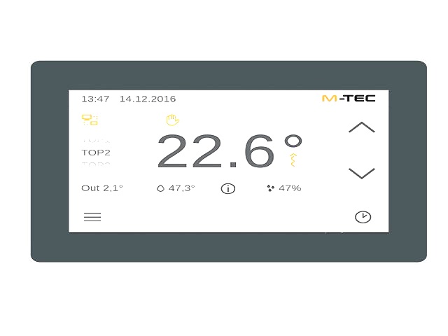 WINDHAGER Bedienmodul Touch AP 440/H-AW Bedienmodul AP440 zu AeroWIN Evolution 013956