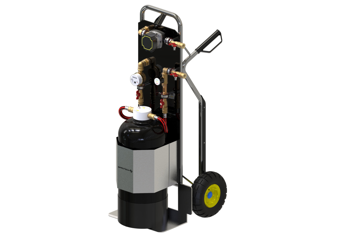 Spirotech SpiroPure Mobile Tankstelle ProClean 23.0, Harzgehalt: 23,0 Liter G76.362